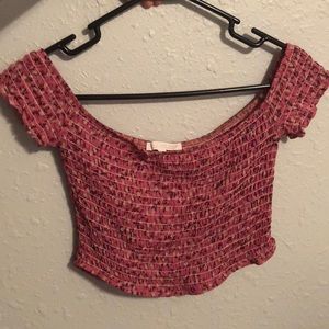 Smocked Crop Top